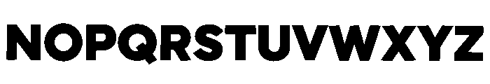 Caverton Font UPPERCASE