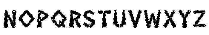 Caves Regular Font LOWERCASE