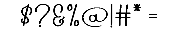 Cavier Dream Font OTHER CHARS