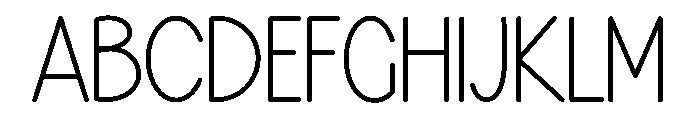 Cavier Dream Font UPPERCASE