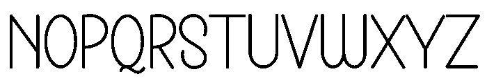 Cavier Dream Font UPPERCASE