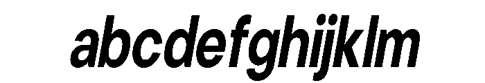Cavren Condensed Bold Slanted FONT