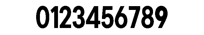 Cavren Condensed Bold Font OTHER CHARS