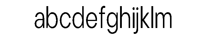 Cavren Condensed Light FONT