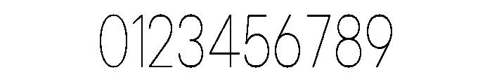 Cavren Condensed Variable Thin Font OTHER CHARS