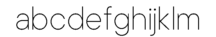 Cavren Sans Variable Thin FONT