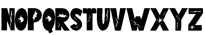 campus grunge Font UPPERCASE