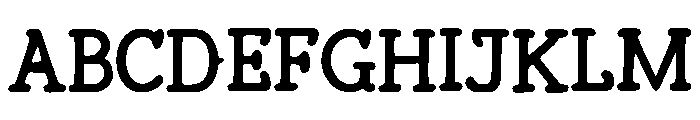 carry Font UPPERCASE