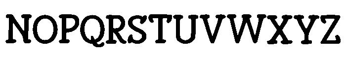 carry Font UPPERCASE