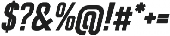 CA Geheimagent Bold Italic otf (700) Font OTHER CHARS