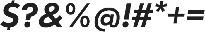 CA Superpilot Sans Bold Italic otf (700) Font OTHER CHARS
