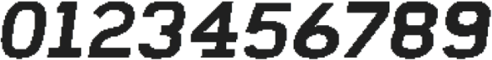 CA Telecopy A Bold Italic otf (700) Font OTHER CHARS