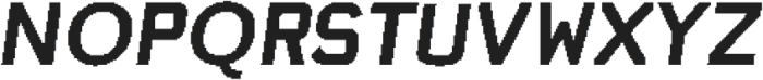 CA Telecopy A Bold Italic otf (700) Font UPPERCASE
