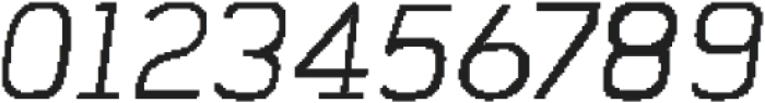 CA Telecopy A Light Italic otf (300) Font OTHER CHARS