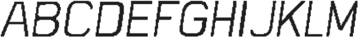 CA Telecopy A Light Italic otf (300) Font UPPERCASE