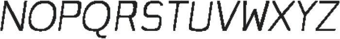 CA Telecopy A Light Italic otf (300) Font UPPERCASE