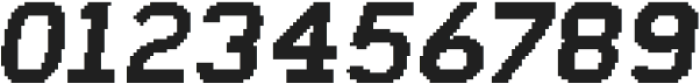 CA Telecopy B Bold Italic otf (700) Font OTHER CHARS