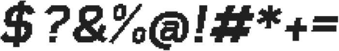 CA Telecopy B Bold Italic otf (700) Font OTHER CHARS