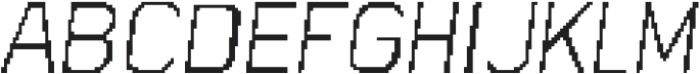 CA Telecopy B Light Italic otf (300) Font UPPERCASE