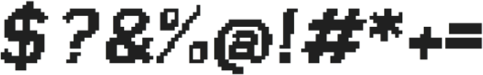 CA Telecopy C Bold Italic otf (700) Font OTHER CHARS