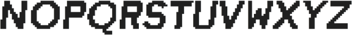 CA Telecopy C Bold Italic otf (700) Font UPPERCASE