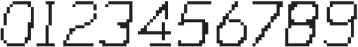 CA Telecopy C Light Italic otf (300) Font OTHER CHARS