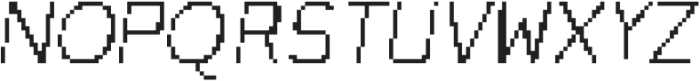 CA Telecopy C Light Italic otf (300) Font UPPERCASE
