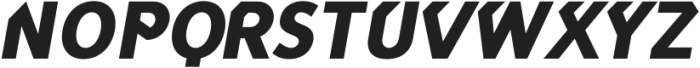 CAD Black Oblique ttf (900) Font UPPERCASE