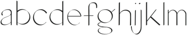 CAELESTIS light Regular otf (300) Font LOWERCASE