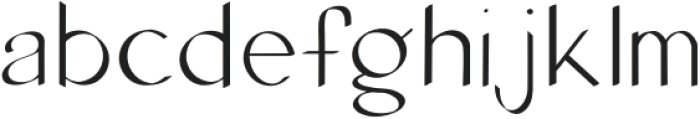 CAELESTIS regular Regular otf (400) Font LOWERCASE