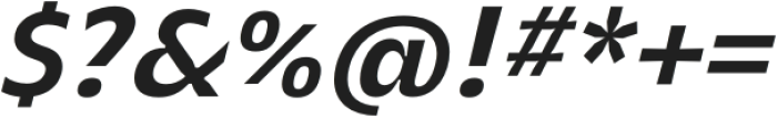 CAL iWasLike Pro Semibold Oblique otf (600) Font OTHER CHARS