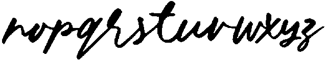 CALIFORNIA lemonade Regular otf (400) Font LOWERCASE