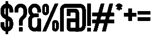 CALVINES Regular otf (400) Font OTHER CHARS