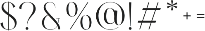 CAMROLINE-Regular otf (400) Font OTHER CHARS