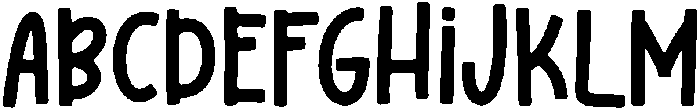 CARROT CAKE Regular otf (400) Font UPPERCASE