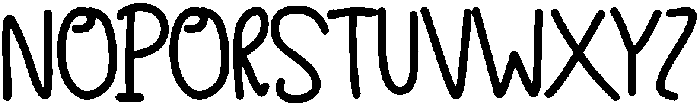 CARROT Regular otf (400) Font UPPERCASE