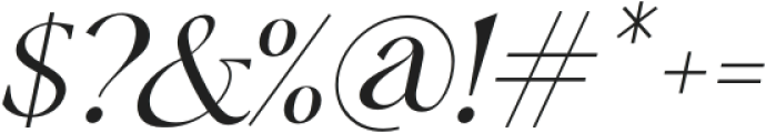 CASEY-Italic otf (400) Font OTHER CHARS