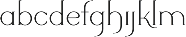 CASHMERE-Medium ttf (500) Font LOWERCASE