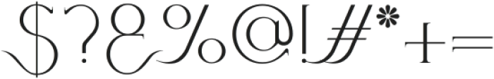 CASHMERE-Regular ttf (400) Font OTHER CHARS