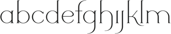 CASHMERE-Regular ttf (400) Font LOWERCASE