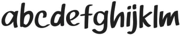 CASPER GHOST Regular otf (400) Font LOWERCASE