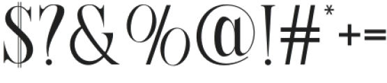 CASSEROS MASSCOTTES Regular otf (400) Font OTHER CHARS