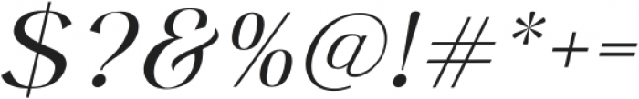 CASTLE ROCKS DUO Italic otf (400) Font OTHER CHARS