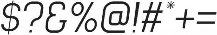CATHRA Thin Italic otf (100) Font OTHER CHARS