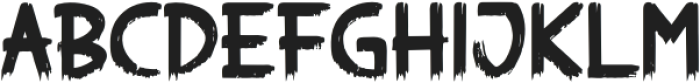 CAVEBAR Regular otf (400) Font UPPERCASE