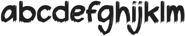 CAVEBAR Regular otf (400) Font LOWERCASE