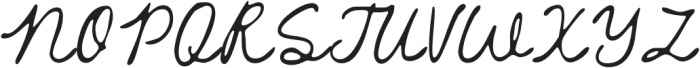 CabanaService-ScriptSlanted otf (400) Font UPPERCASE