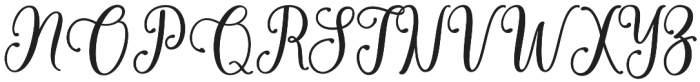 Cabelita Script otf (400) Font UPPERCASE