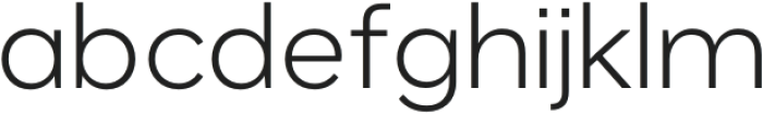 Cabira Extra Light otf (200) Font LOWERCASE