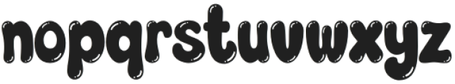 Cabiry Bubble Highlight Regular otf (300) Font LOWERCASE